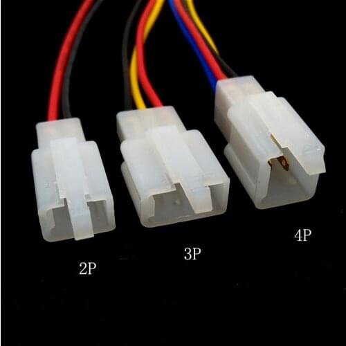 2/3/4PIN With Wire Car Motorcycle Connector Plug Socket Durable Male Female Cable Connector Socket Terminals Wire Cables Connect