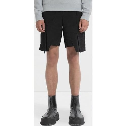 2021 Men Women Hair Stylist Original design Street Asymmetric pocket Capris plus size costumes 27-46