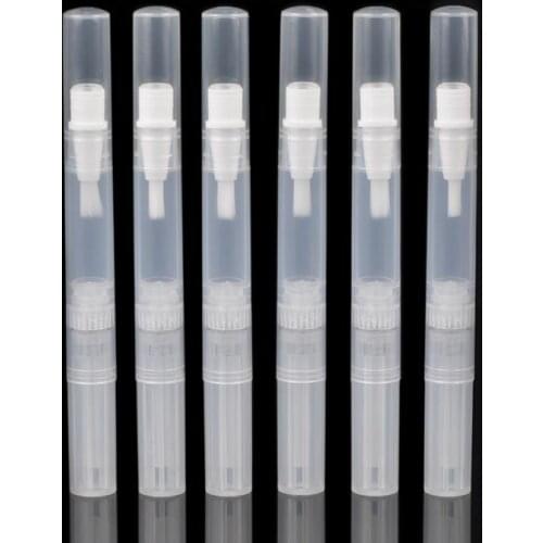 3ML 5ML Empty Twist Pen with Brush Travel Portable Tube Nail Polish/ Teeth Whitening Gel/ Eyelash Growth/ Lip Gloss tube SN330