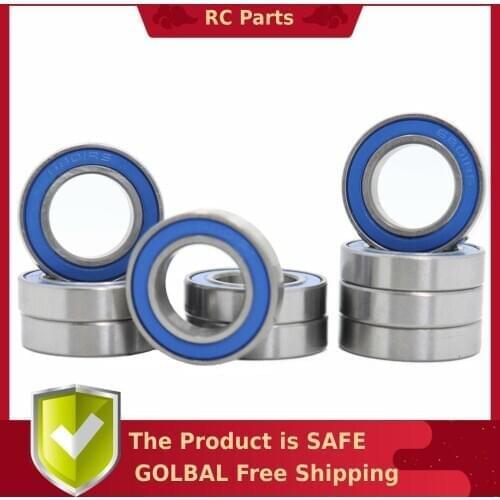 6801RS Bearing ABEC-3 (10PCS) 12*21*5 mm Thin Section 6801-2RS Ball Bearings 61801 RS 6801 2RS With Blue Sealed L-2112DD