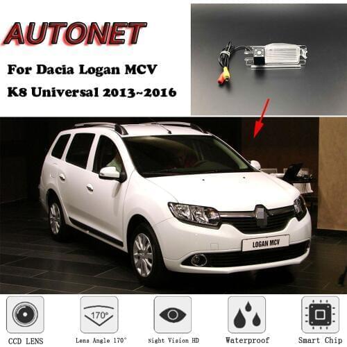 AUTONET Backup Rear View camera For Dacia Logan MCV K8 Universal 2013~2016 /parking Camera or Bracket