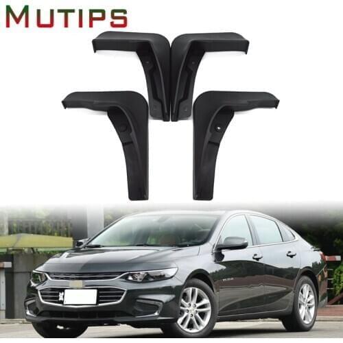 Mutips rear car mud flaps wheel cover protector fender flares accessories body kit auto For Chevrolet Malibu 2012 2013 2014 2016