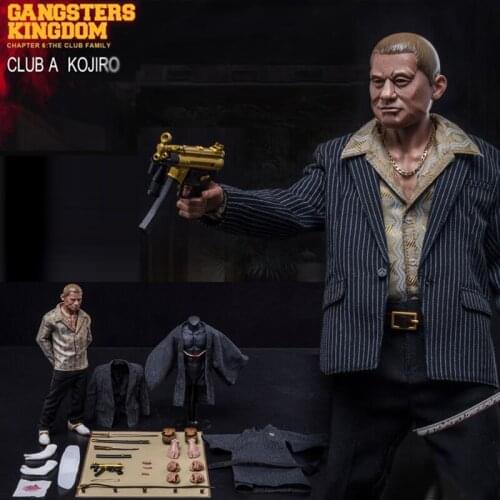 In Stock DAMTOYS GK021 GK021S 1/6 Gangsters Kingdom Club A KOJIRO Kitano Takeshi Action Figure Model