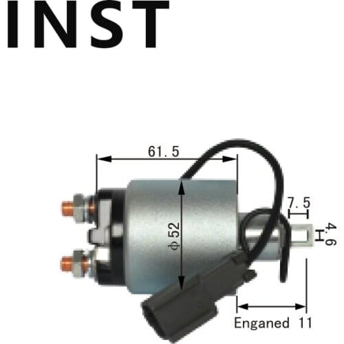 ELECTROMAGNETIC SWTICH SOLENOID FOR 12V 23343-30R01 23343-0B000 66-8139 66-8146 211417610 211437605 211447610 2114T7208