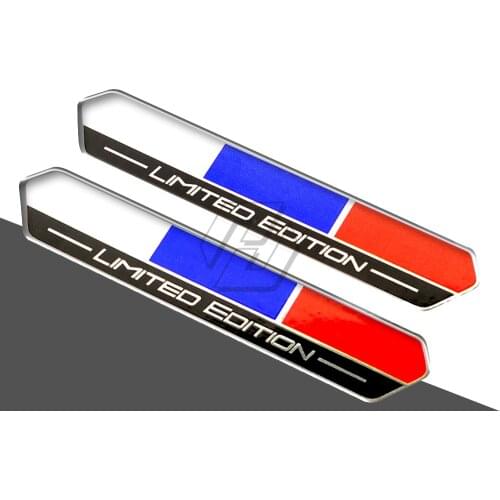 Russia Flag Limited Edition Sticker Motorcycle Tank Decal Italy Brazil Spain France Flag Stickers for Motorbike for Car Styling