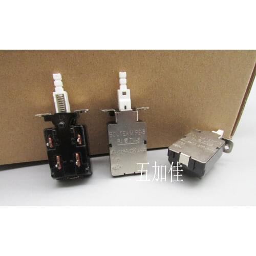 Original New 100% TV-8 PS-5 250V4A 128A desktop TV amplifier power press button switch