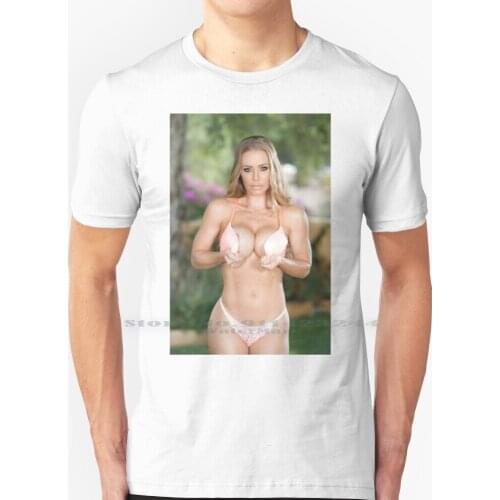 Nicole Aniston Poster. T Shirt 100% Pure Cotton Nicole Aniston Xnxx Xvideos Sexy Brunette Brazzer