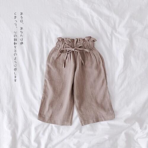 Boys' straight pants 2019 spring new childrens pants 1-6 years old baby wide leg pants children casual pants straight pants