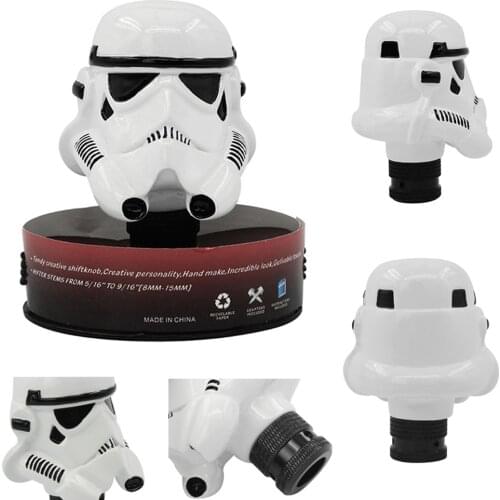 Styling Soldier Head Shape Gear Shift Knob For Universal Car Automatic