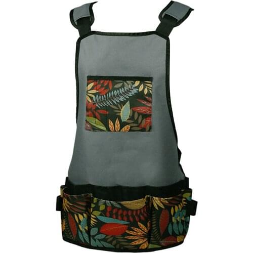 Garden Apron Multi-purpose Anti-dirty Tool Apron Heavy Duty Work Apron Protective Washable And Durable Canvas Tool