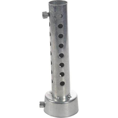 Silver Motorcycle Exhaust Can Muffler Insert Baffle DB Killer Silencer 45mm x 140mm