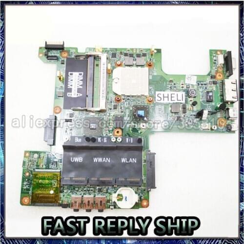 SHELI For Dell INSPIRON 1526 laptop Motherboard 48.4W001.011 CN-0C7M2F 0C7M2F C7M2F notebook pc mainboard 100% test ok