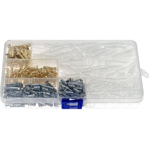 100 sets of 4.0mm bullet head docking terminals quick wiring wire connectors male and female plug-in terminal blocks