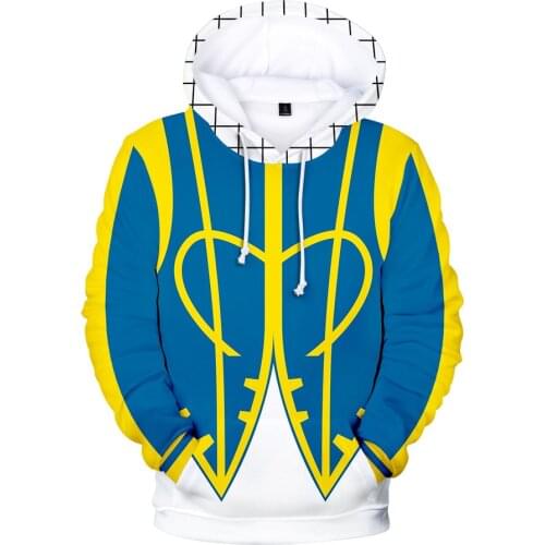 Men women 3d hoodies pullover Fairy Tail Cosplay costume print fashion hip hop sport Hoodie hoody Long Sleeve Hooded Sweatshirts