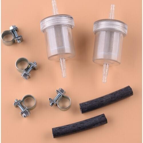 1 set Diesel Fuel Filter w/ Hose & Clip fit for Eberspacher Webasto and other diesel heating systems