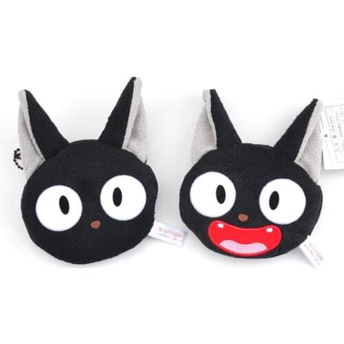 2 Styles Cartoon Japanese Anime Kikis Delivery Service JiJi Multi-functional Cat Plush Change Bag Laugh Coin Money Purse Clutch