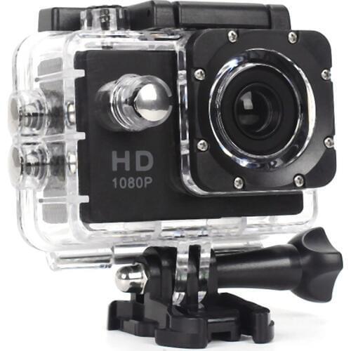 480P Motorcycle Dash Sports Action Video Camera Motorcycle Dvr Full Hd 30M Waterproof,Black