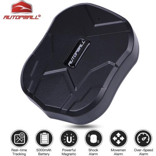 Car GPS Tracker TKSTAR TK905 Vehicle Tracker 90 Days Standby Waterproof Magnetic GPS Locator Voice Monitor Geofence Free Web APP