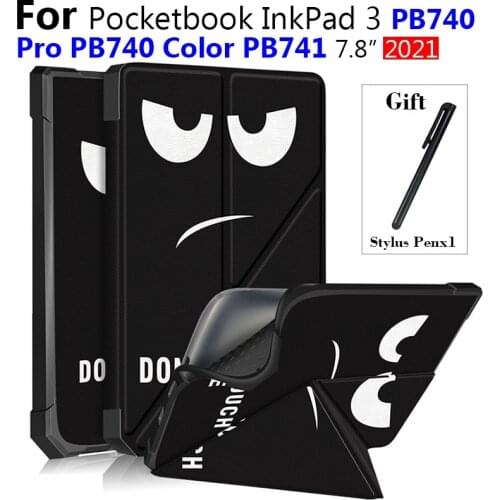 For Pocketbook InkPad 3 PB740 Pro PB740 PB741 7.8 inch 2021Tablet Case Protector Covers Fundas Shell Full Cover Protection Coque