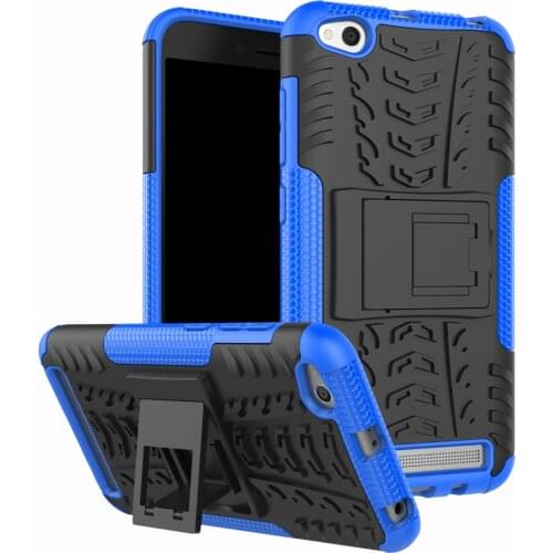 For Xiaomi Redmi 5A Case Cover Armor Rugged Dual Layer Shokproof Stand Hard Silicone Case for Xiaomi Redmi 5A 5 A
