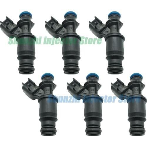 6pcs Fuel Injector Nozzle For Buick LaCrosse Lucerne Pontiac Grand Prix 3.8 04-09 12573427