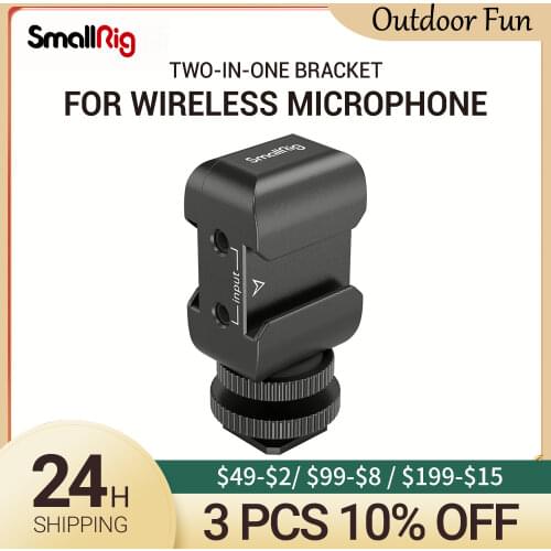 SmallRig Two-in-one Bracket for wireless microphone 2996