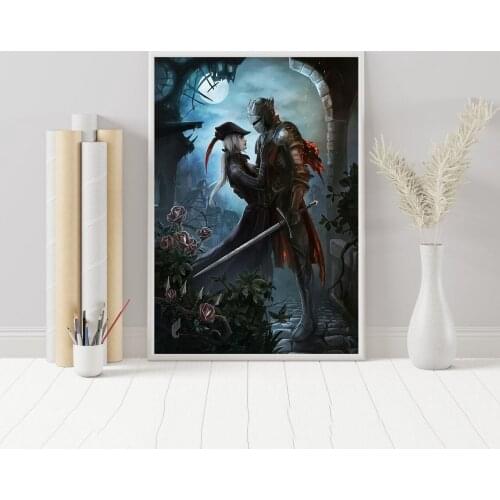 Dark Souls Game Poster Wall Painting Home Decoration ( No Frame )