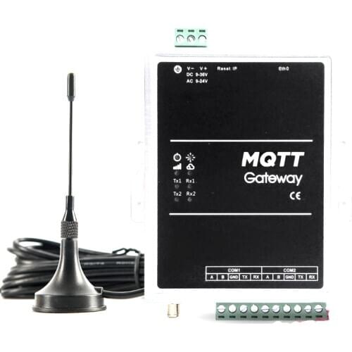 Updated version MQTT Internet of Things Data Acquisition Gateway with WIFI 4G module support Modbus, BACnet, DLT645 protocol