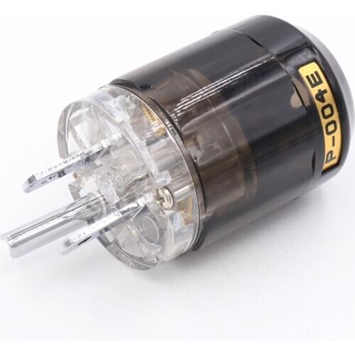High Quality Rhodium Plated P-004 US Male Power Plug hifi US Connector