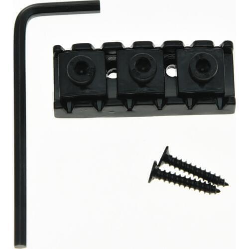 KAISH R3 Guitar Lock Locking Nut 43mm String Lock Fits Guitar Tremolo Bridge Black