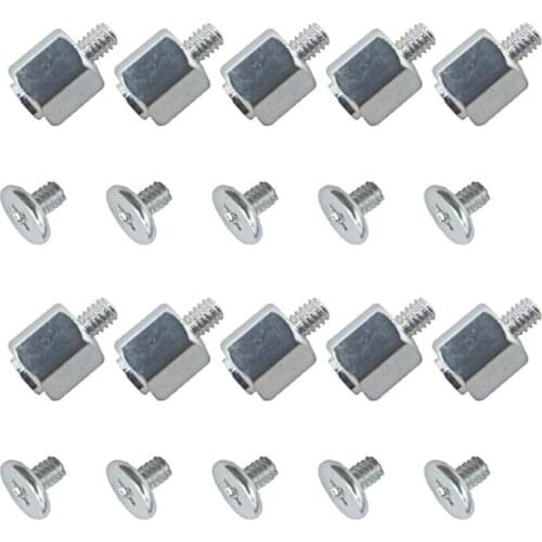10 Set Hand Mounting Kits Stand Off Screw Hex Nut for A-SUS M.2 SSD Motherboard