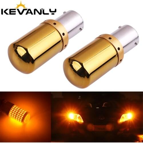 2PCS CANBUS W21W BAU15S T20 led P21W PY21W BA15S W21W 7440 1156 3014 144 Chips LED Car Reserve Lamps Brake Light led car