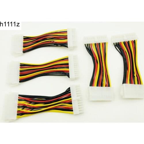 5PCS 20P to 24P Power Cable 20 pin to 24 pin Motherboard Power Adapter Convert Cable Computer Accessories Computer Cables for PC
