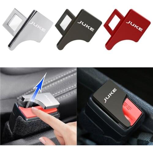 Car Safety Belt Buckle Clip Plug Vehicle Mount Bottle Opener for Nissan Juke Note Sentra Patrol Navara Micra Leaf Almera X-trail