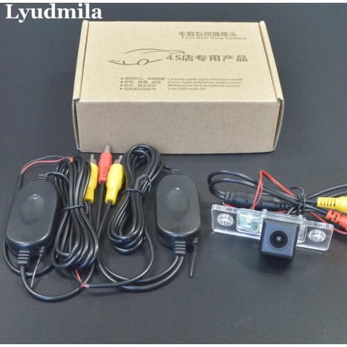 Wireless Parking Camera For Volkswagen Polo Classic Vivo Sedan 9N 9N3 2003~2018 HD Car Rear view Reverse Camera CCD Night Vision