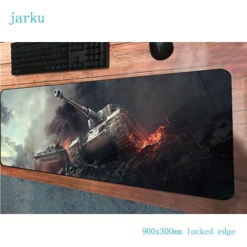 World of tanks pad mouse Fashion computer gamer mouse pad 900x300x3mm padmouse Gift mousepad ergonomic gadget office desk mats
