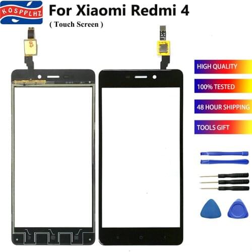High Quality New For Xiaomi Redmi 4 Touch Screen Digitizer Outer Glass Lens Panel Sensor Repair Parts