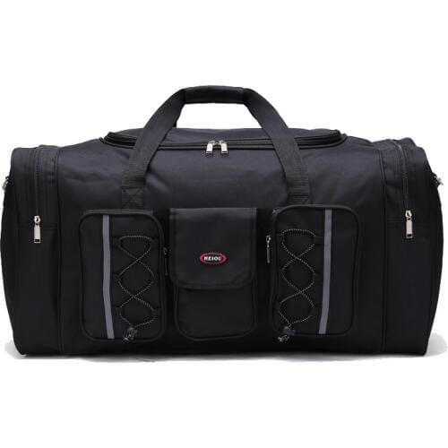 2019 portable zipper luggage travel bags female or male extra super large size capacity 65*35*30cm nylon tote crossbody bag