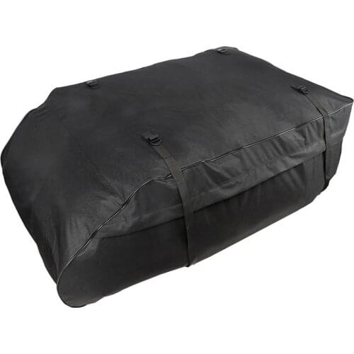 Waterproof and Dustproof Roof Luggage Bag 600D Oxford Cloth Large-capacity Storage Bag SUV Roof Travel Storage Bag with Strap