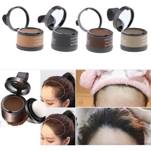 Water Proof hair line powder in hair color Edge control Hair Line Shadow Makeup Hair Concealer Cover Up Unisex Instantly