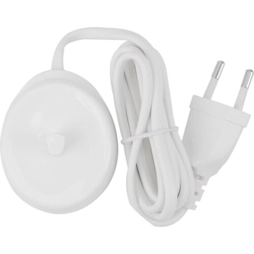 Replacement Electric Toothbrush Charger Model 3757 Suitable For Braun Oral-B D17 Oc18 Toothbrush Charging Cradle White Eu Plug