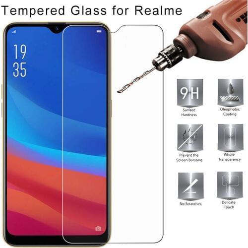 2Pcs Protective Glass Tempered Glass For Realme X2 Pro 9H HD Screen Protector For Realme Q/X youth