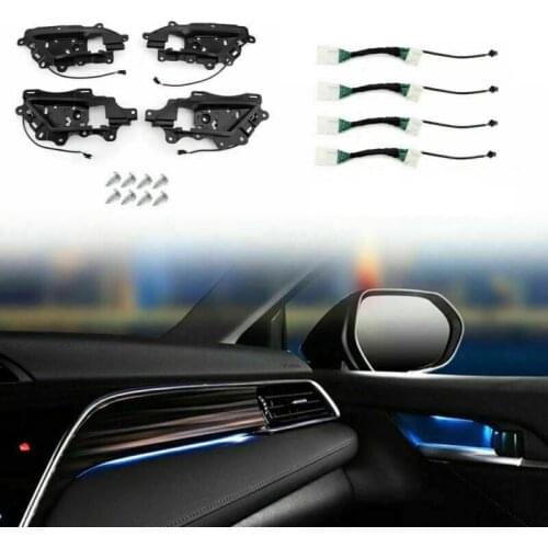 Car LED Decorative Light Special Atmosphere Lamp Decorative Lamp Door Light White Ice Blue 12V for Toyota Camry 2018