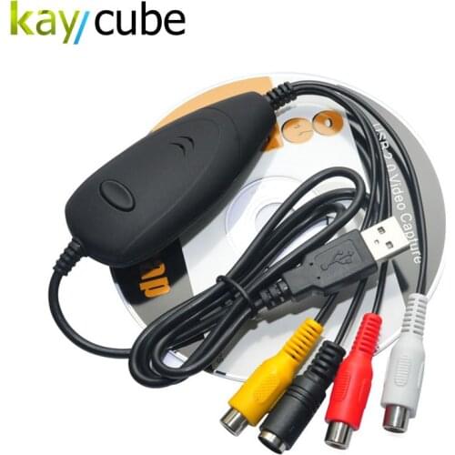 Ezcap172 USB 2.0 Video Capture Grabber ,Analog Video from Camera TV STB Camera Game Player DVD VHS to PC Laptop WinXP/7/8 /10