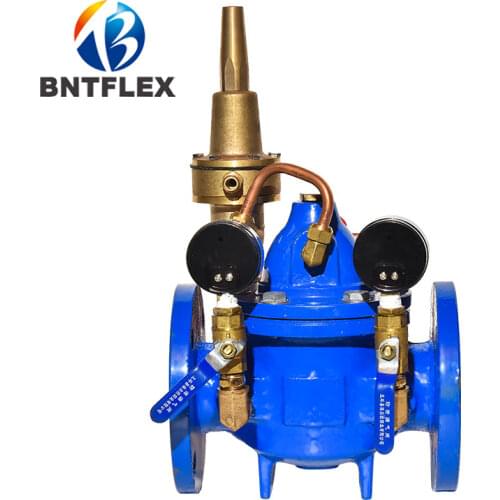 1.6Mpa Ductile Iron Flange Connection Pressure Relief Valve Fire-fighting Water Pump Pipeline Adjustable Automatic Relief Valve