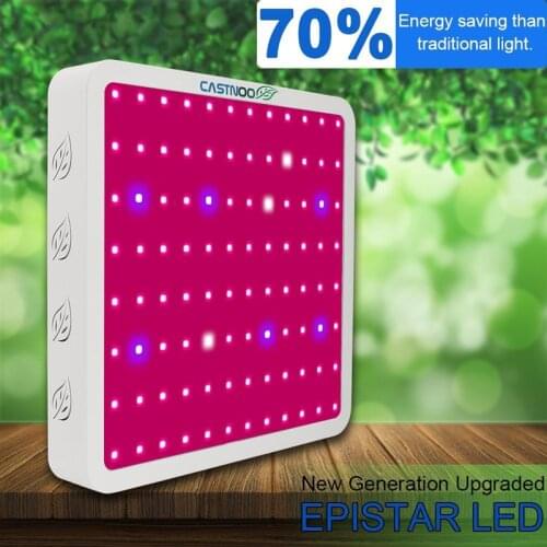 Square LED plant growth lamp indoor plant, flower and vegetable hydroponic Lamp Quantum plant lamp full spectrum LED panel lamp