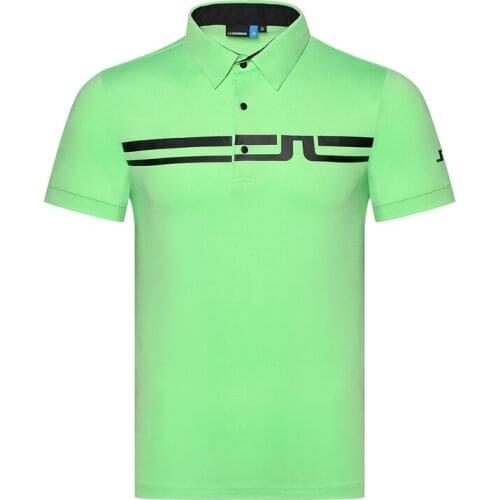 Golf Wear Mens Polo Shirt Golf Apparel Outdoor Sports 4-color Quick-drying Short-sleeved Breathable Casual Top Golf Shirts