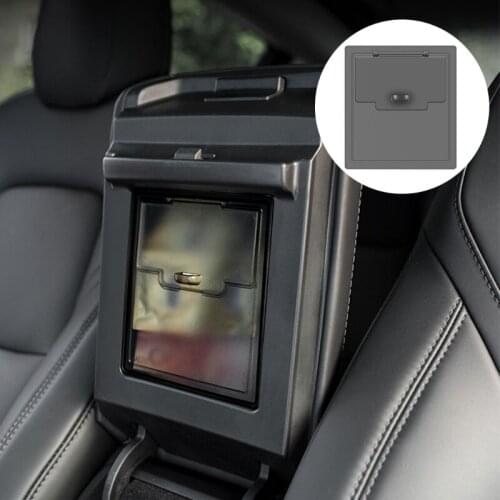 Car Center Console Organizer Armrest Hidden Storage Box for tesla Model 3 Y ABS Car Accessory
