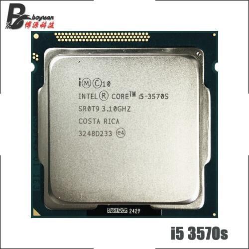 Intel Core i5-3570S i5 3570S 3.1 GHz Quad-Core CPU Processor 6M 65W LGA 1155