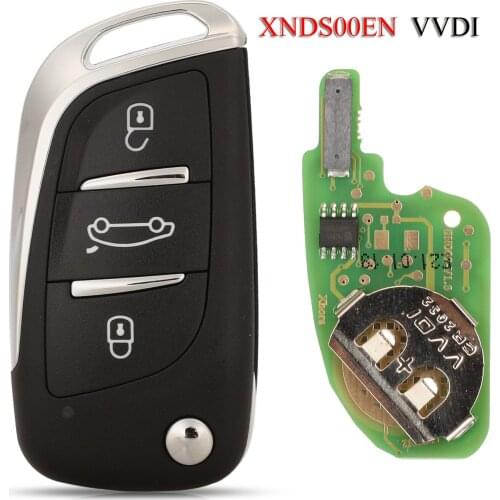 Kutery XNDS00EN VVDI Remote Smart Car Key For DS3 3Buttons Xhorse Wireless Universal Remote Control